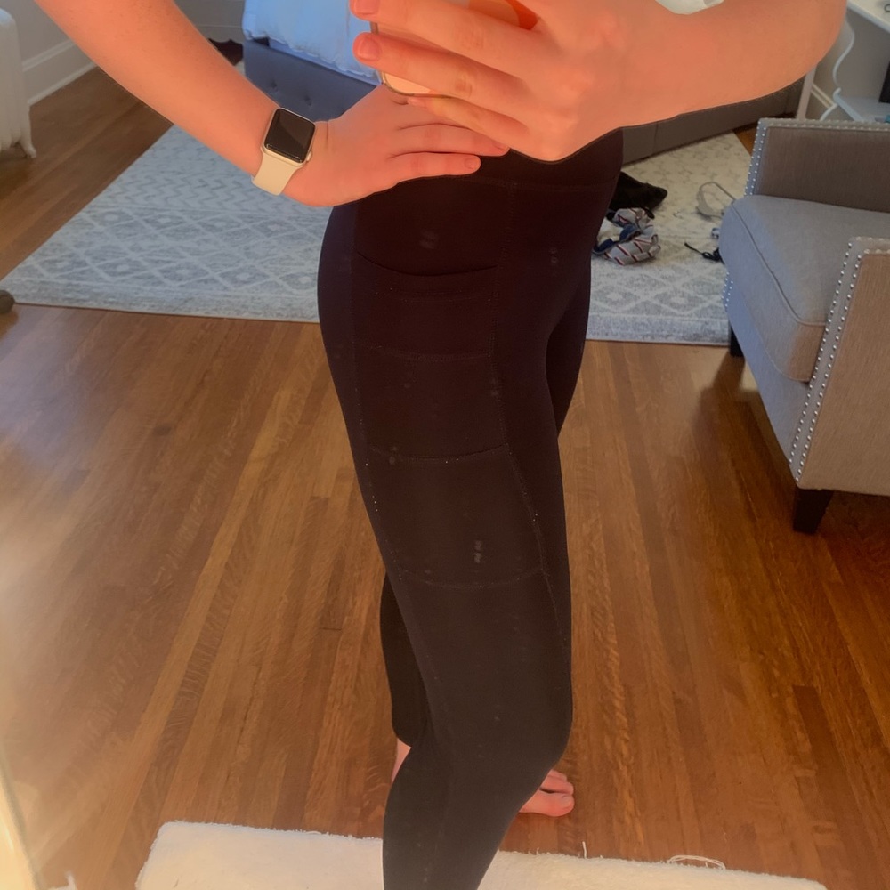 Navy leggings